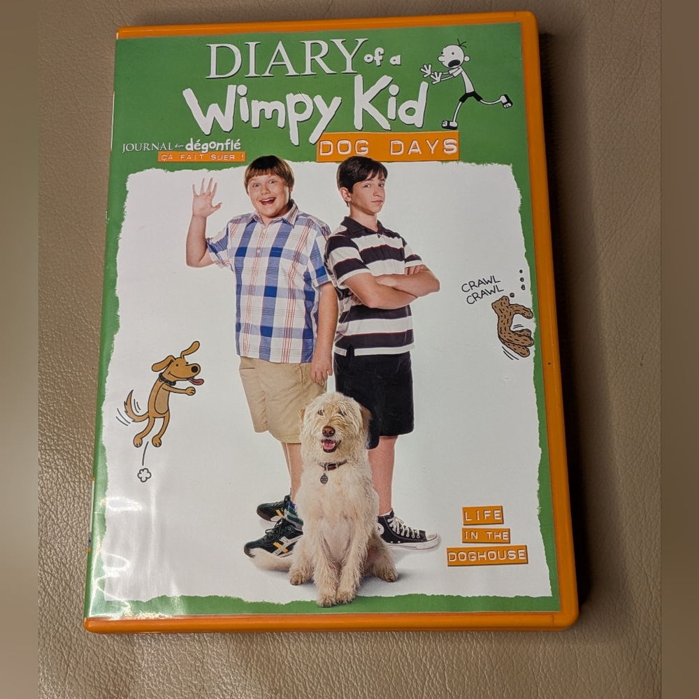 Diary of a Wimpy Kid: Dog Days DVD Bilingual